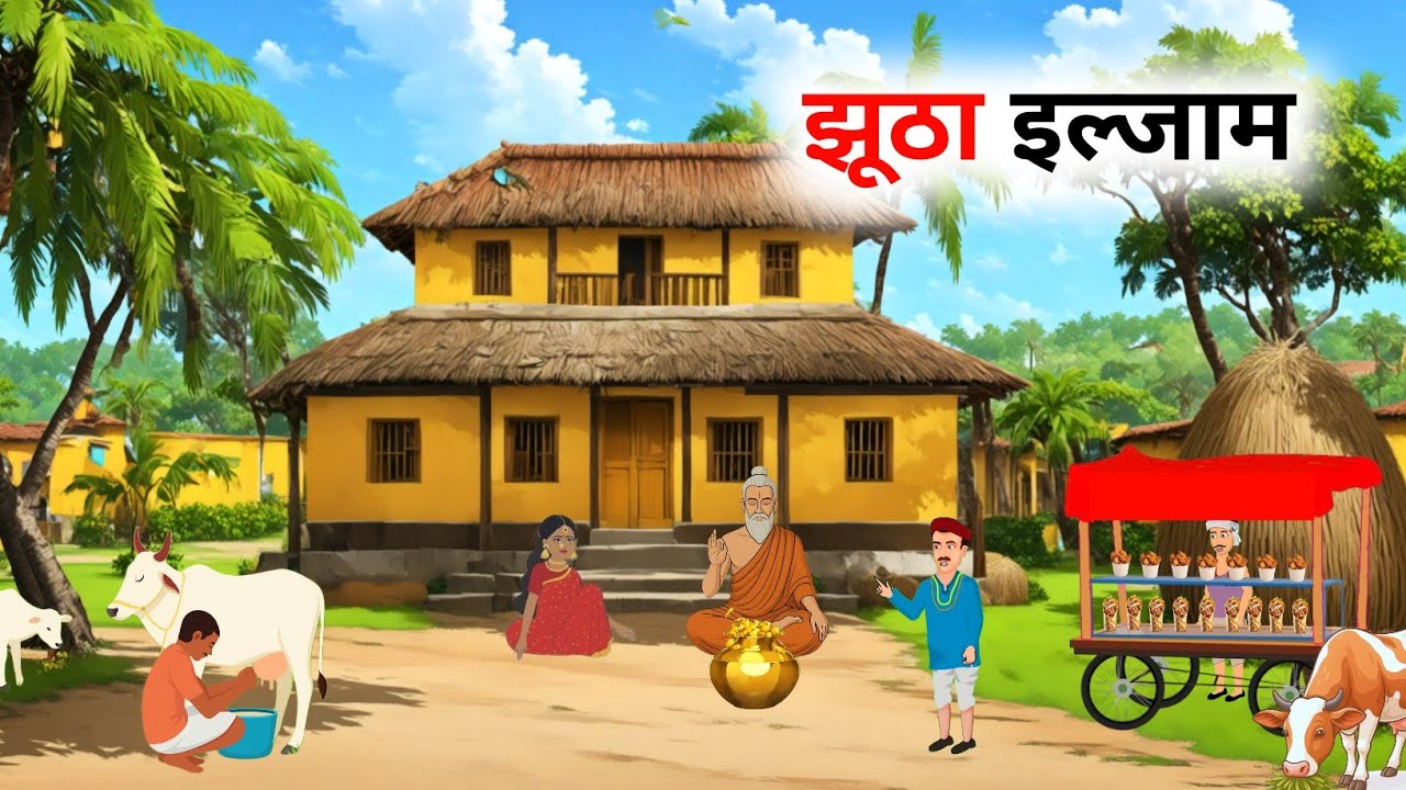 झूठा इल्जाम | I Jutha Iljaam | Hindi Kahaniya | Moral Stories | Cartoon Story 