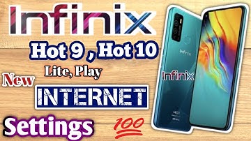 How to internet settings, on Infinix hot 9, hot 10 and infinix other mobile