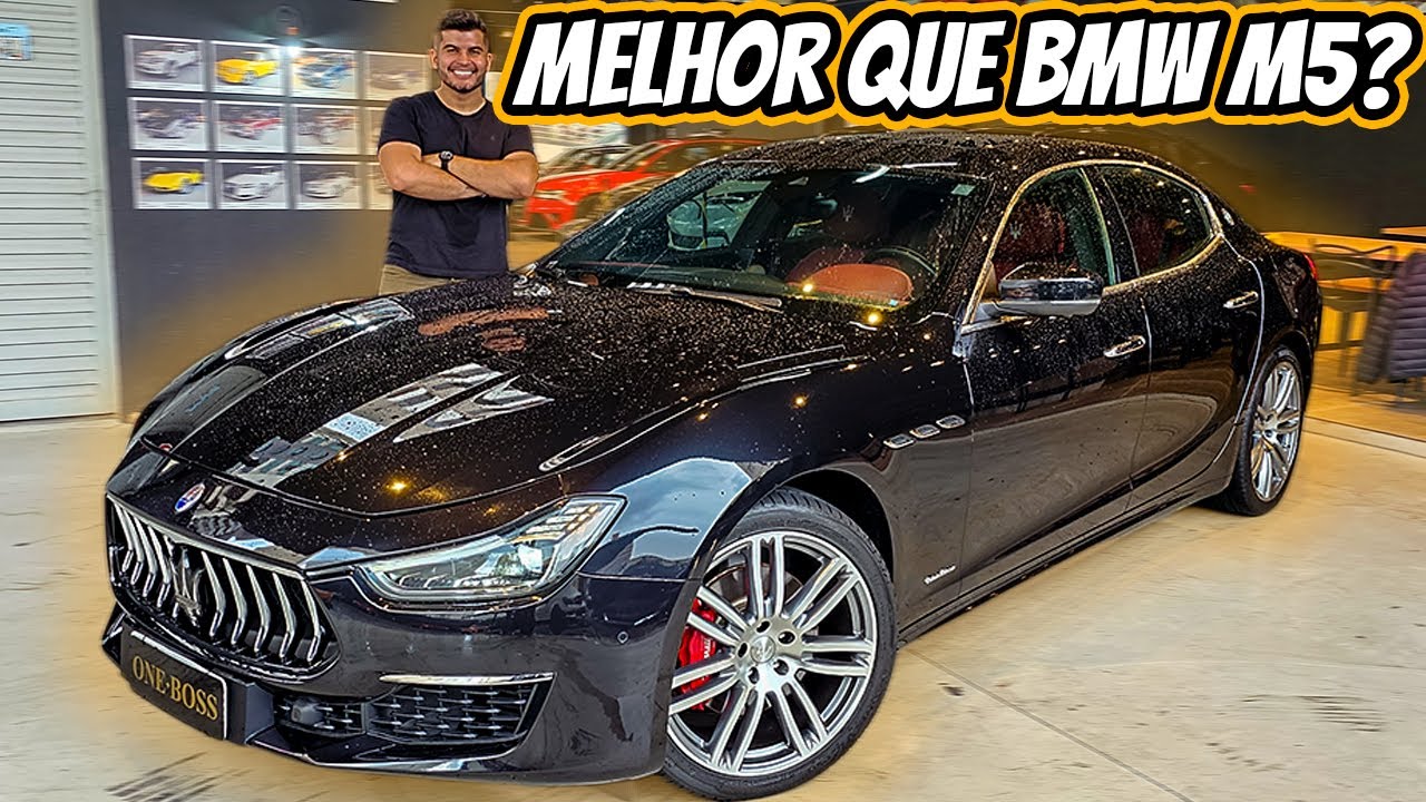 Maserati Ghibli 2018 – Sedã de luxo italiano potente e bonito!