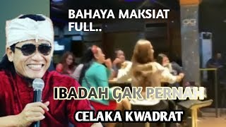 CERAMAH GUS MIFTAH kyai nyentrik'tausyiah diterrace kafe bali'