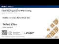 Yehao Zhou (SIMIS, Shanghai) - Stable envelope for critical loci