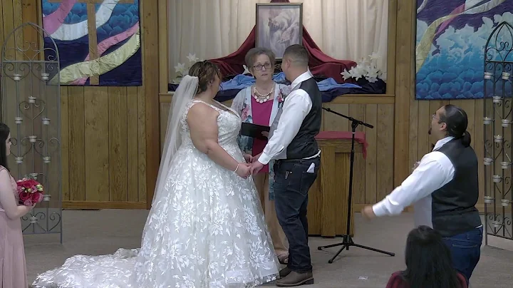 "Marriage Ceremony of Amanda Vega and Juan Trevino...
