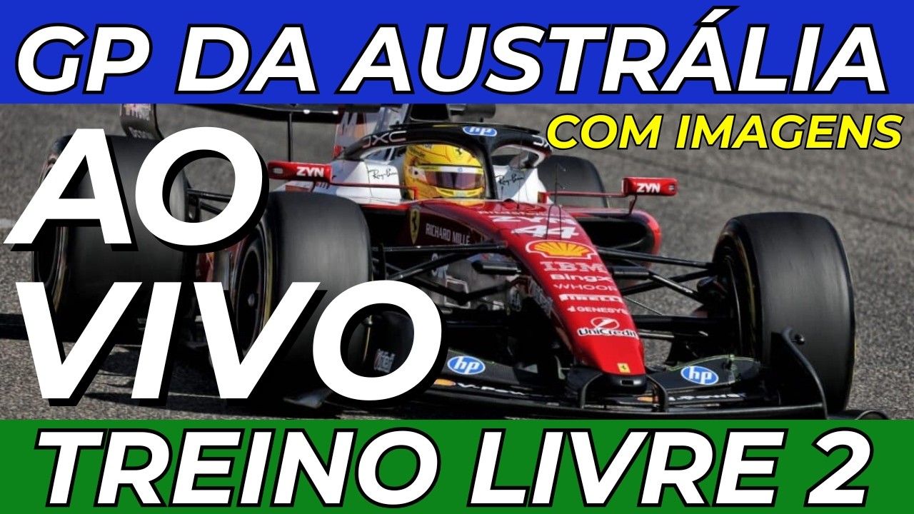 GP DA AUSTRALIA AO VIVO TL2 COM IMAGENS FORMULA 1 EN DIRECTO - F1 MANAGER 24 #f1hoje