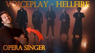 Opera Singer Reacts - Hellfire || VoicePlay