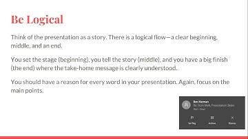 DBA - Video 7 - Oral Presentations