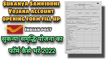 How to open Sukanya Samriddhi Yojana (SSA) account in post office 2022 || with new point
