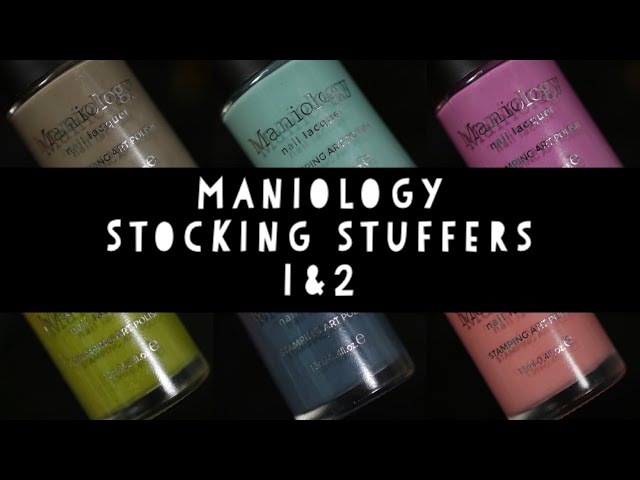 MANIOLOGY STOCKING STUFFER SETS 1 & 2 | LIVE SWATCH | jodispolish