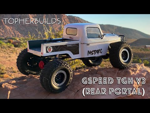 Topher Builds a Rear Portal GSpeed TGH V3 | RC Crawling