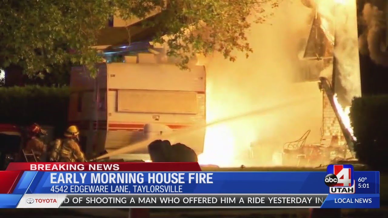 House Fire in Taylorsville YouTube