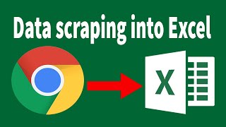 Data Scraping From Websites | How To Scrape Data From A Website Into Excel