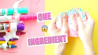 DIY SCHOOL SUPPLY SLIMES + SLIME HACKS! ONE INGREDIENT slimes and SCHOOL GLUE TESTING!