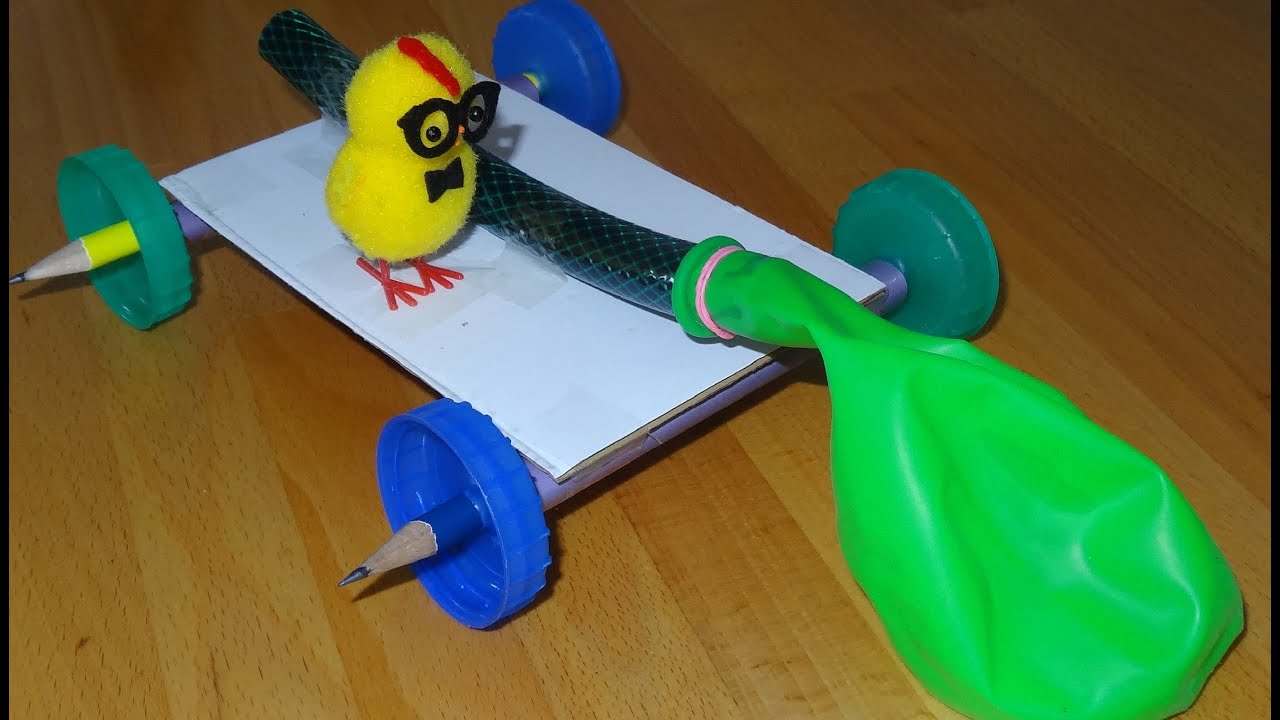 Water Bottle Car - Motion and forces