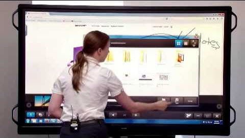 Sharp Touch Screen ,  AQUOS BOARD Full Demo ( PN60TA3 , PN60TB3 ,PN70TA3 , PN70TB3 )