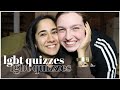 taking lgbtq buzzfeed quizzes