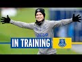 ANCELOTTI'S BLUES PREPARE FOR BURNLEY TRIP | EVERTON IN TRAINING