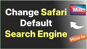 How to Change Default Search Engine of Safari in Mac