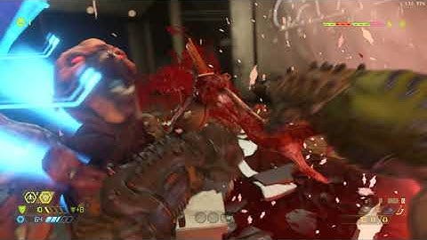 Doom Eternal: Berserk powerup and Meathook Rampage