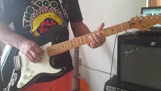 quotBlues onquot Fender Standard Strat modified