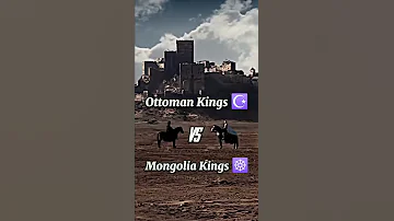 Ottoman Kings Vs Mongolia Kings 😱| #shorts #ottoman #mongolia