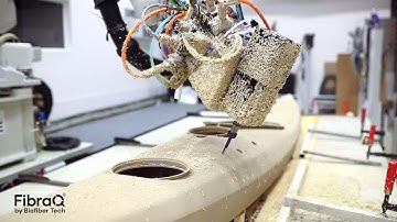 3D-printed Kayak made from old re-granulated kayak material