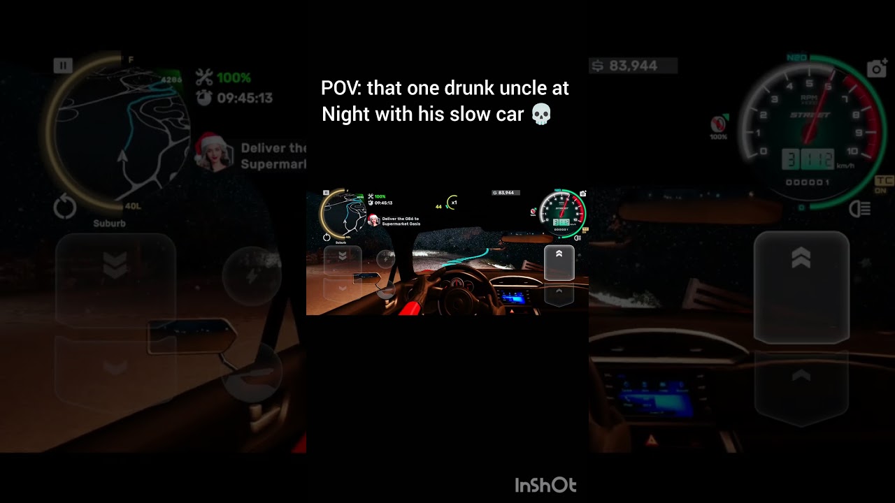 uncle's speed on narrow road 💀 #viral #viralshorts #carxstreet