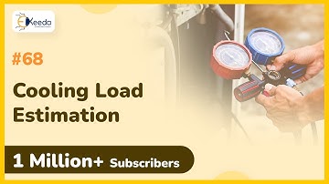 Cooling Load Estimation - Design of Air Conditioning Systems - Refrigeration and Air Conditioning