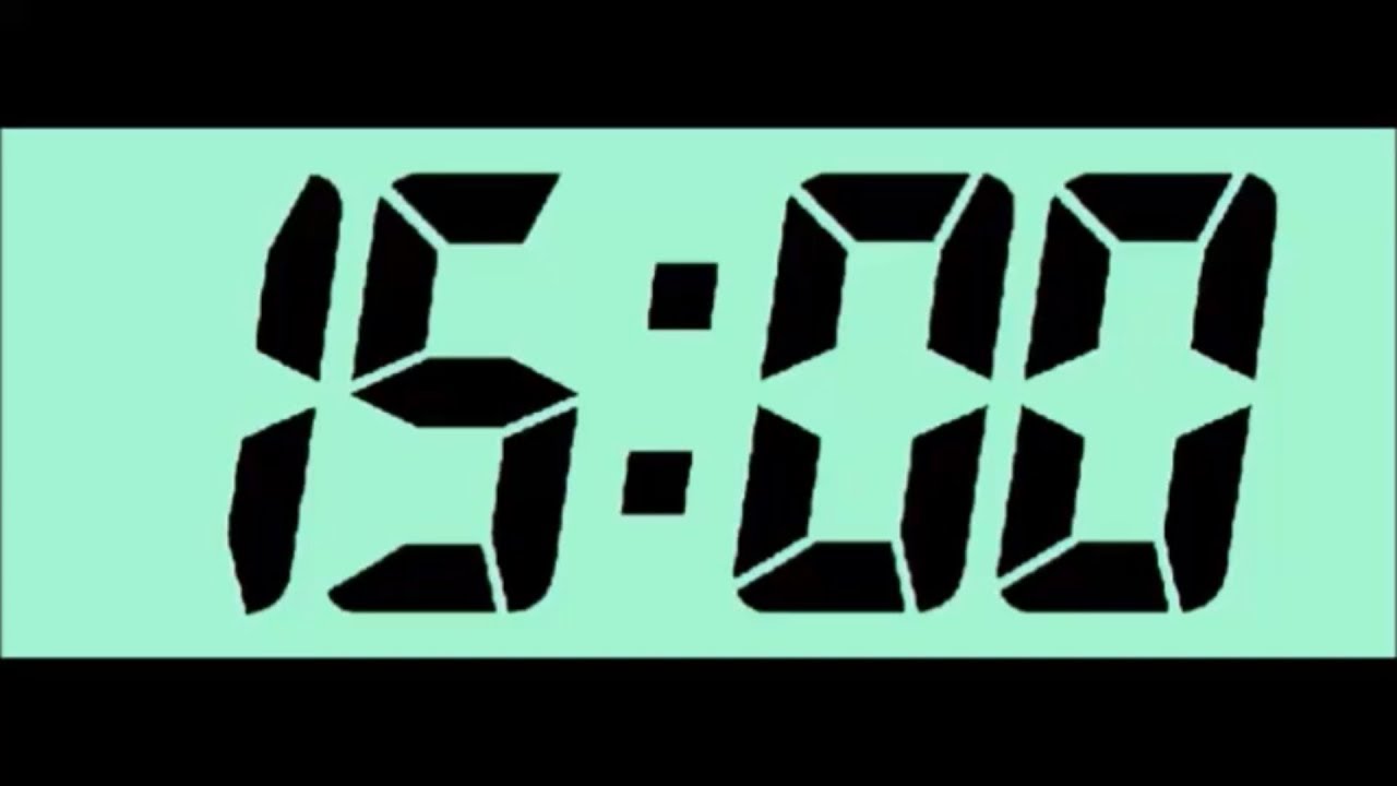 15 Minute Timer Countdown YouTube