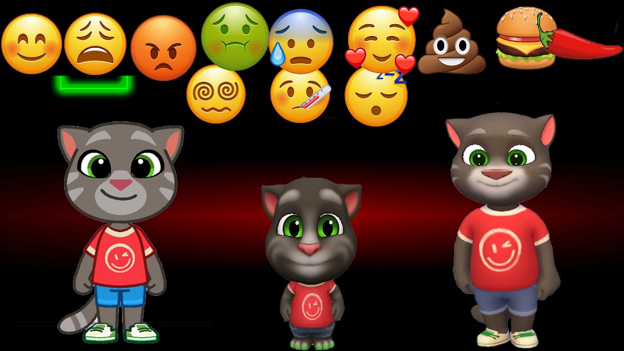 EMOJI Smile -nTalking tom and Friends World 2025 ALL version