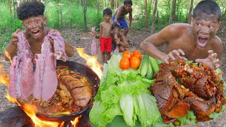 hot coocking pork ORGANS recipe #00095