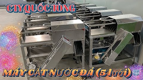 MÁY CẮT NƯỚC ĐÁ (5 lưỡi) không động cơ🧊☎️0948094242 - 0945094242