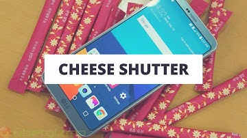 How to use cheese shutter on the LG G6