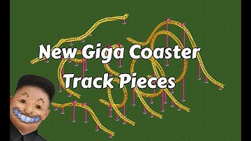 OpenRCT2 Update: New Giga Coaster Track Pieces!