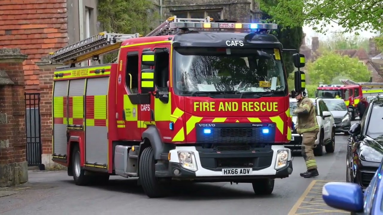 DWFRS Salisbury Cathedral Training Exercise