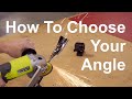 All american sharpener  how to choose your angle