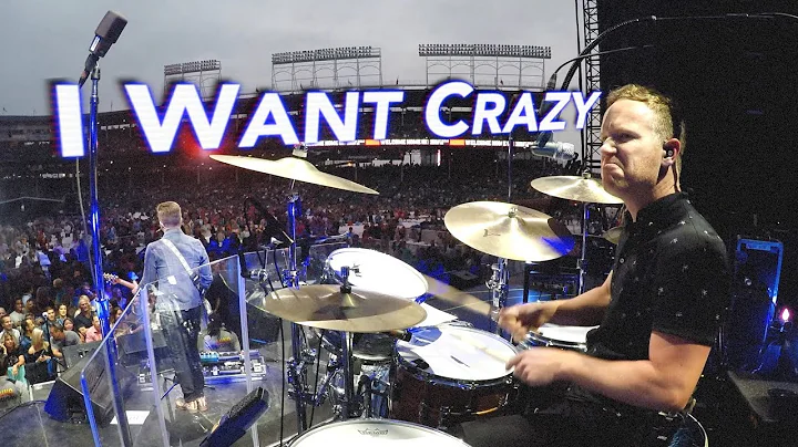 "I Want Crazy" Drum Cam (Hunter Hayes)