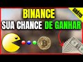 BINANCE - JOGO GRÁTIS DO PAC MAN DA BINANCE PAGANDO ATÉ 1 BTC! JOGUE AGORA!