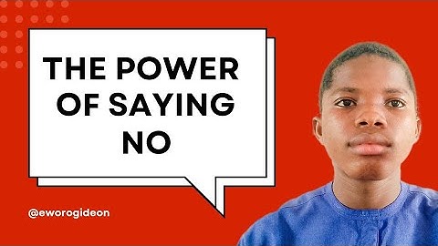 The Power of Saying No: Protect Your Time, Energy & Peace