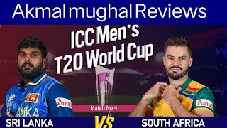 srilanka vs south Africa | 4th match of icc cricket world cup | group D |