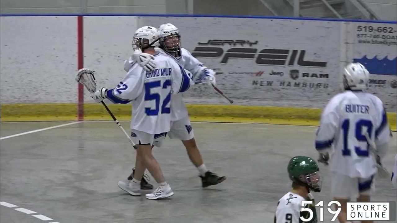 Junior C Lacrosse Playoffs (Game 2) Fergus Thistles vs Wilmot Wild