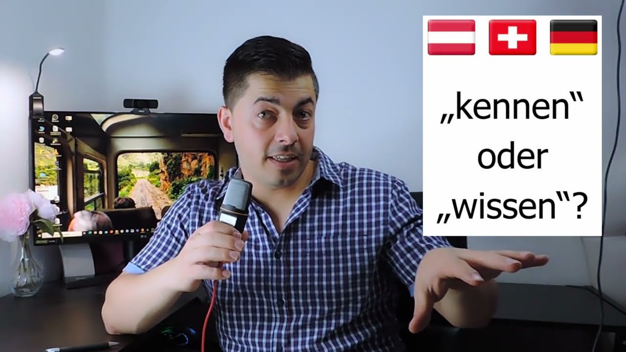 Wissen & kennen تعلم اللغة الألمانية حتى الاتقان B2 C1 عبر عن فعل يعرف ولكن انتبه!