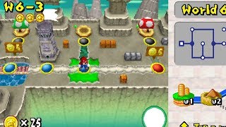 World 6-3 | Star Coins | New Super Mario Bros DS