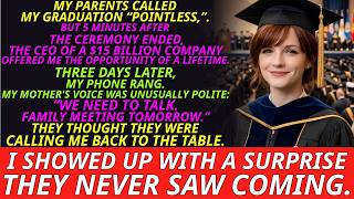 My Parents Called My Graduation “Pointless” — 5 Minutes Later, A $15 Billion CEO Changed My Life
