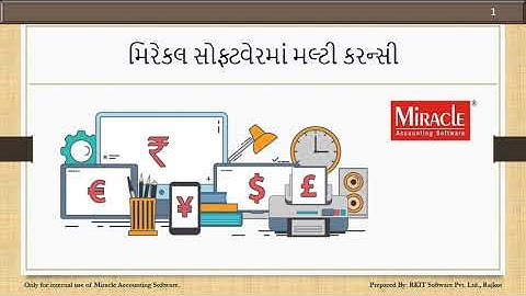 Multi Currency in Miracle Accounting Software