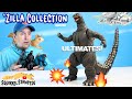 Godzilla Ultimates Super 7 1989 Heisei Figure Review with Mechagodzilla too!