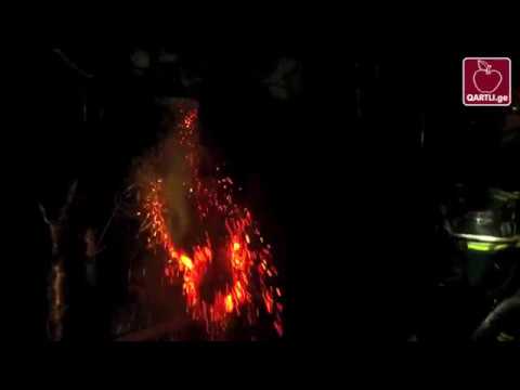 კარალეთში თამაზ ჭეჭელაშვილის საბძელს ხანძარი გაუჩნდა