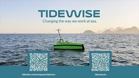 Unmanned Surface Vehicles - USVs - Tide Wise - SUT+ Webinar