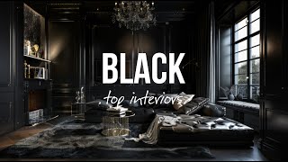 Exploring Bold Black Interiors