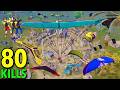 80 Kills NEW MODE BEST AGGRESSIVE RUSH GAMEPLAY SOLO 
