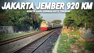 JAKARTA JEMBER 920 KILOMETER | Kereta Baru Dengan Rute Terjauh KA Pandalungan