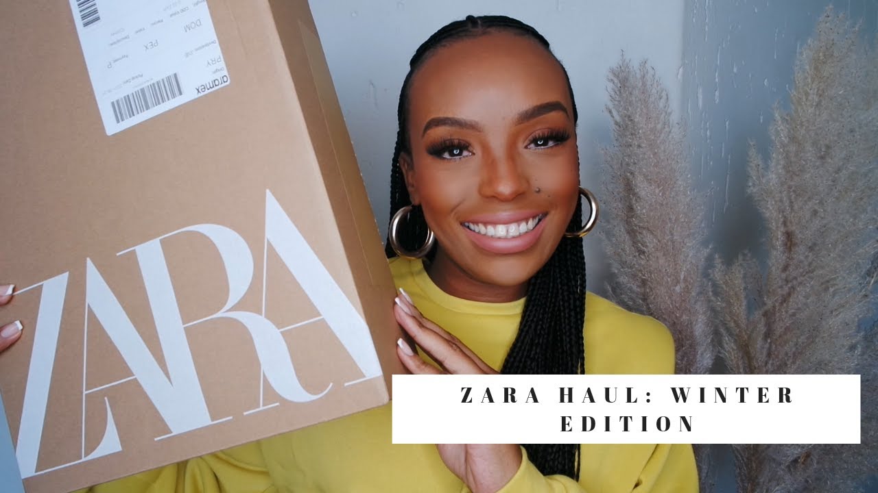 HUGE ZARA WINTER SALE HAUL | WINTER EDITION 2021 | PURPLE STRINGS SA